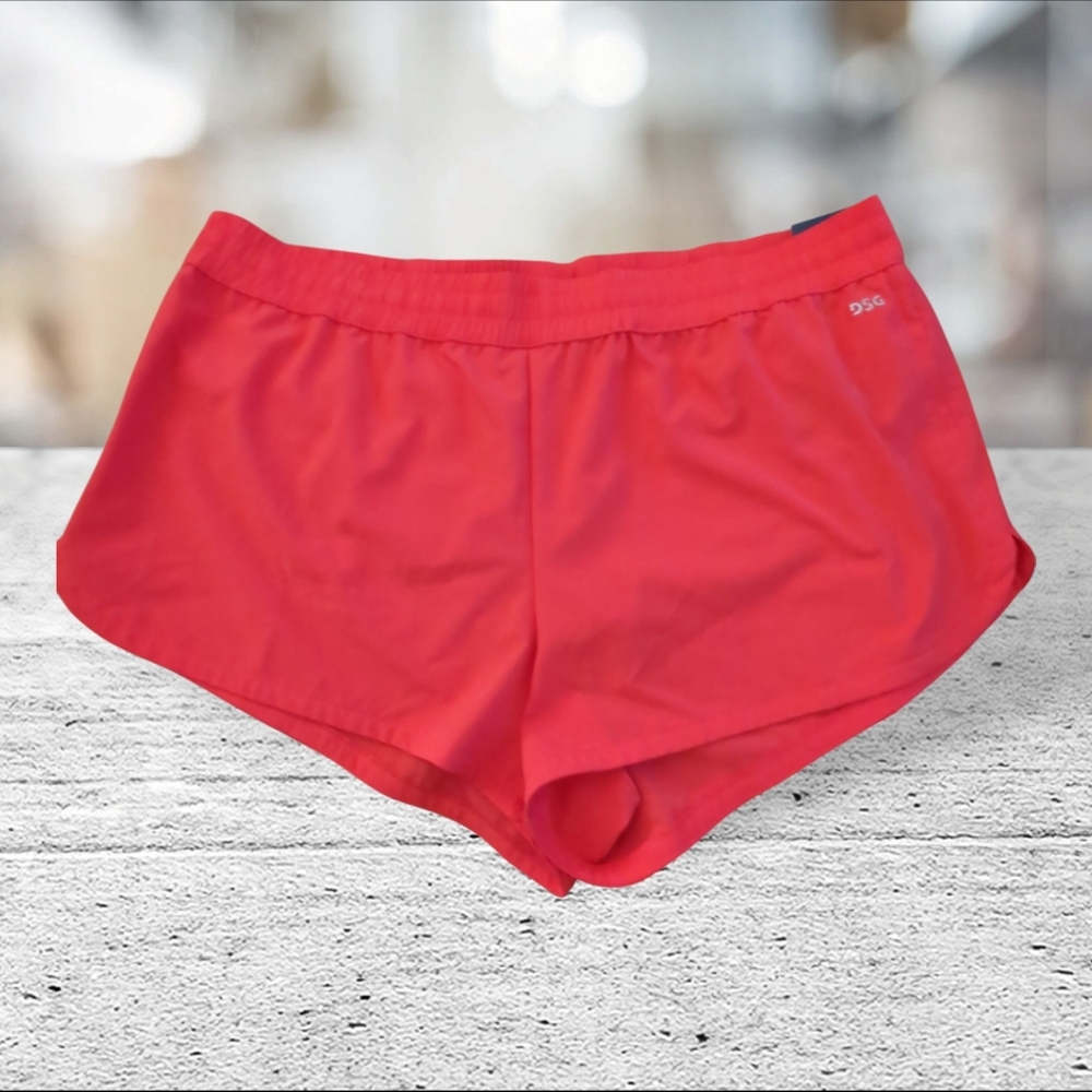 DSG Dicks Sporting Goods Red Running Shorts Size XL